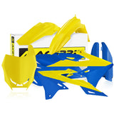 Acerbis Suzuki Plastics Kit RMZ - Yellow Blue