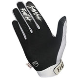 Fist Strapped Stocker Earth Bone Gloves