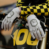 Fist Strapped Stocker Earth Bone Gloves