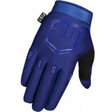 Fist Strapped Stocker Blue Gloves