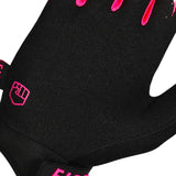 Fist Strapped Stocker Fluro Pink Gloves