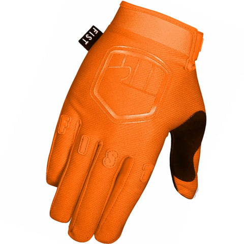 Fist Strapped Stocker Orange Gloves