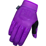 Fist Strapped Stocker Purple Gloves
