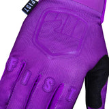 Fist Strapped Stocker Purple Gloves