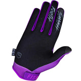 Fist Strapped Stocker Purple Gloves