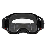 Oakley Airbrake Goggles Black White B1B Clear Lens