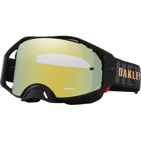 Oakley Airbrake Goggles Herlings Signature Black Gold Prizm 24K Iridium Lens