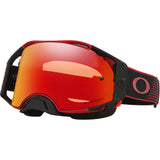 Oakley Airbrake Goggles Motion Red Prizm MX Torch Lens
