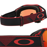 Oakley Airbrake Goggles Motion Red Prizm MX Torch Lens