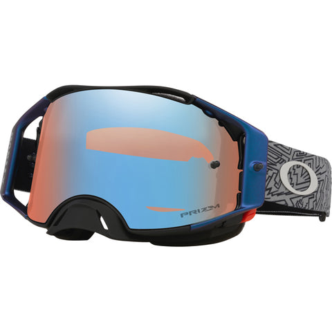 Oakley Airbrake Goggles Strike Grey Prizm Sapphire Lens