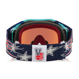 Oakley Airbrake Goggles TLD Blue Prizm MX Sapphire Lens