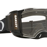Oakley Airbrake Roll Off Goggles Tuff Blocks Black Gunmetal Clear Lens