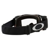Oakley Airbrake Roll Off Goggles Tuff Blocks Black Gunmetal Clear Lens