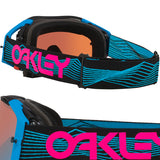 Oakley Airbrake Goggles Wired Blue Prizm Sapphire Lens