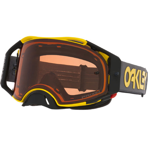 Oakley Airbrake Goggles Yellow Prizm Bronze Lens
