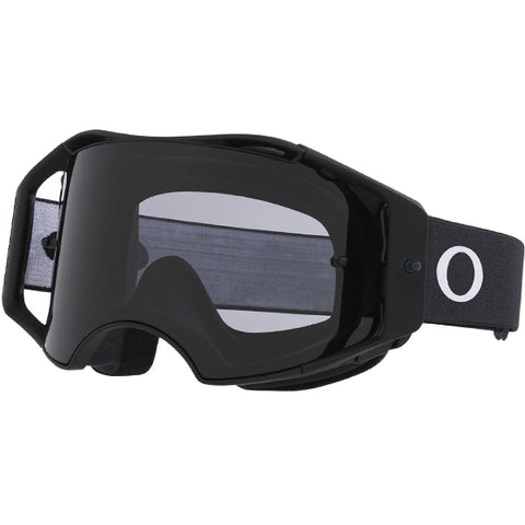 Oakley Airbrake Lite Goggles Matte Black Dark Grey Smoke Lens