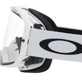 Oakley Airbrake Lite Goggles Matte White Clear Lens