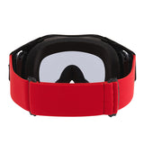 Oakley Airbrake Lite Goggles Moto Red Light Grey Smoke Lens