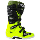 Alpinestars Tech 7 Motocross Boots Black Fluo Military Green