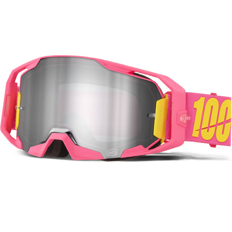 100% Armatic Goggles Snakpak - Silver Mirror Lens