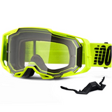 100% Armega Goggle Nuclear Citrus - Clear Lens
