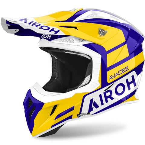Airoh Aviator Ace 2 Sake Yellow Gloss Helmet