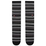 Kecks Crew Sock Black Stripe