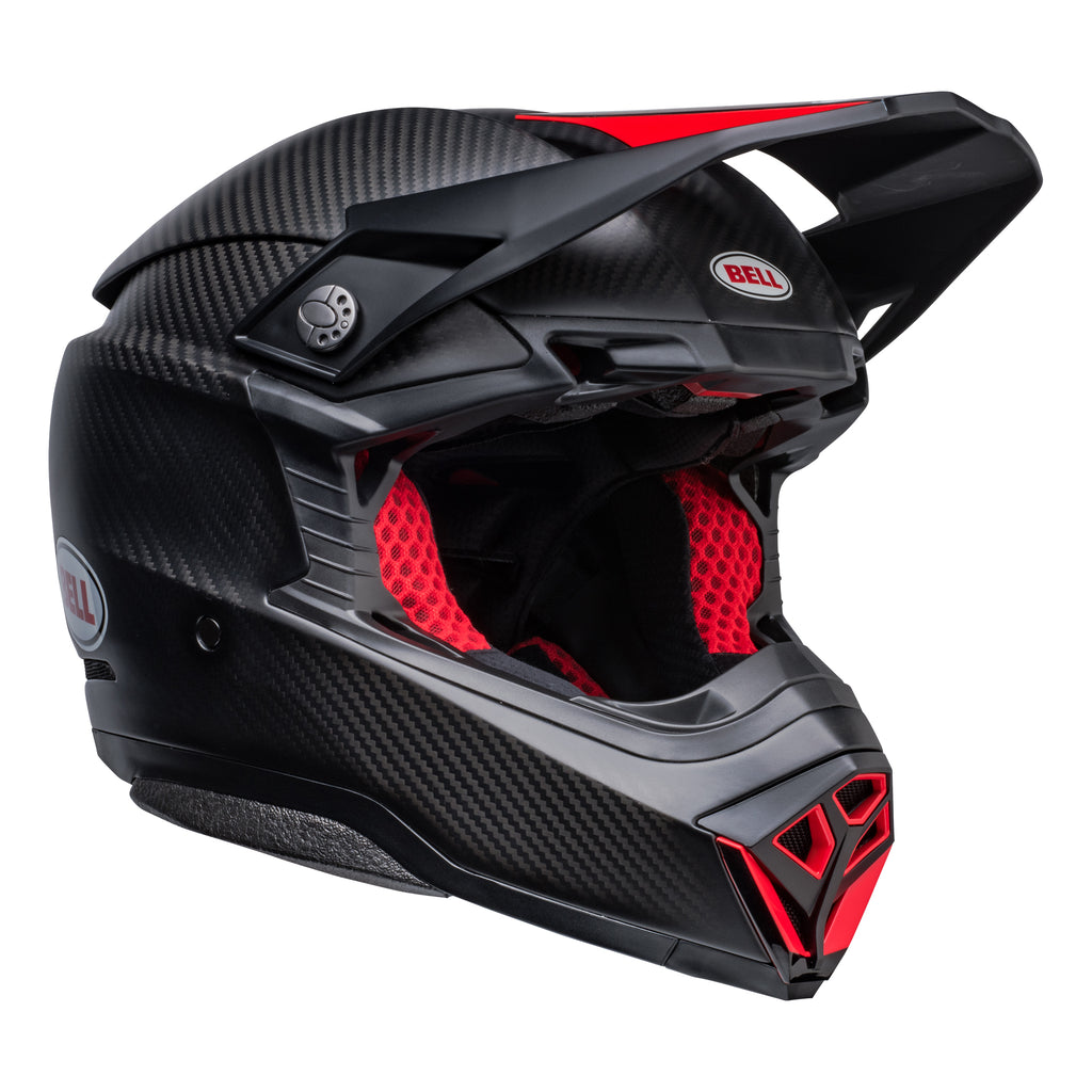 2025 Bell Moto 10 Spherical MIPS Motocross Helmet Satin Gloss Black Re AT Motocross