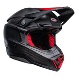 2025 Bell Moto-10 Spherical MIPS Motocross Helmet Satin Gloss Black Red