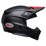 2025 Bell Moto-10 Spherical MIPS Motocross Helmet Satin Gloss Black Red
