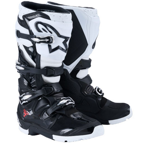 Alpinestars Tech 7 Enduro Boots - Black White