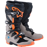 Alpinestars Tech 7 Enduro Boots - Black Gray Orange Flo