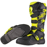 ONeal 3 Series Stealth Black Neon Yellow Motocross Boots
