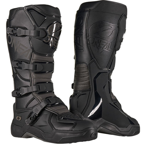 ONeal 3 Series Stealth Black Motocross Boots