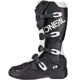 ONeal 3 Series Black White Motocross Boots