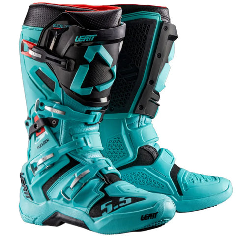 2026 Leatt 5.5 Flexlock Boots Teal