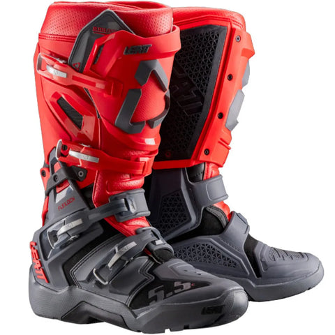 2026 Leatt 5.5 Flexlock Enduro Boots Red