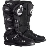 2026 Leatt Moto 6.5 Black White Boots