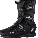 2026 Leatt Moto 6.5 Black White Boots