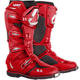 2026 Leatt Moto 6.5 Red White Boots