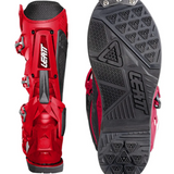 2026 Leatt Moto 6.5 Red White Boots
