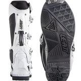 2026 Leatt Moto 6.5 White Black Boots