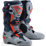 Alpinestars Tech 10 Enduro Mid Grey Dark Grey Red Fluo