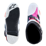 Alpinestars Tech 10 Motocross Supervented Boots Dark Blue White Black Fuxia