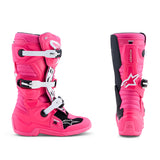 Alpinestars Kids Tech 7S Pink Fluo Black White