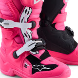 Alpinestars Kids Tech 7S Pink Fluo Black White