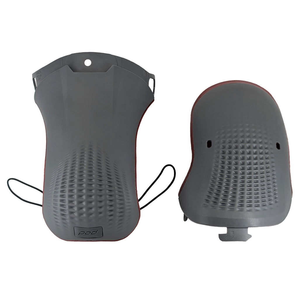 Impact Guard POD K8 3.0 Carbon Motocross Knee Brace Impact Guard Set Grey Right – AT ...