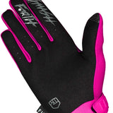 Fist Strapped Stocker Pink Gloves