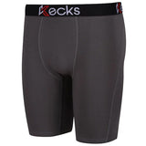 Kecks Mens Cotton Boxer Shorts Grey