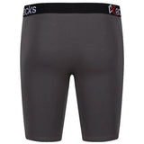 Kecks Mens Cotton Boxer Shorts Grey